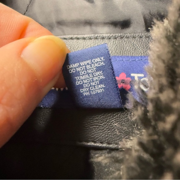 Vintage Limited Too Faux Leather Removal Faux Fur Jacket - Picture 5 of 10